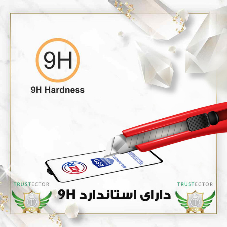 محافظ صفحه نمایش تراستکتور مدل AZRT مناسب برای گوشی موبایل سامسونگ Galaxy A30 / Galaxy A30s