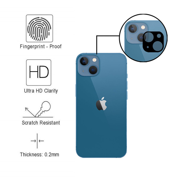 محافظ لنز دوربین تراستکتور مدل LFUL مناسب برای گوشی موبایل اپل iPhone 13 mini