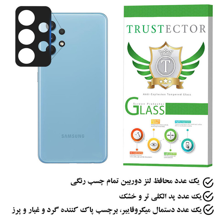 محافظ لنز دوربین تراستکتور مدل FLTA مناسب برای گوشی موبایل سامسونگ Galaxy A32 4G