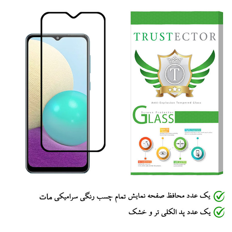 محافظ صفحه نمایش سرامیکی تراستکتور مدل CMA-T مناسب برای گوشی موبایل سامسونگ Galaxy A022