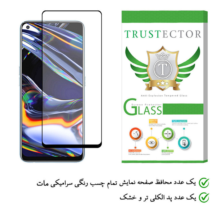 محافظ صفحه نمایش سرامیکی تراستکتور مدل CMA-T مناسب برای گوشی موبایل ریلمی 7 Pro