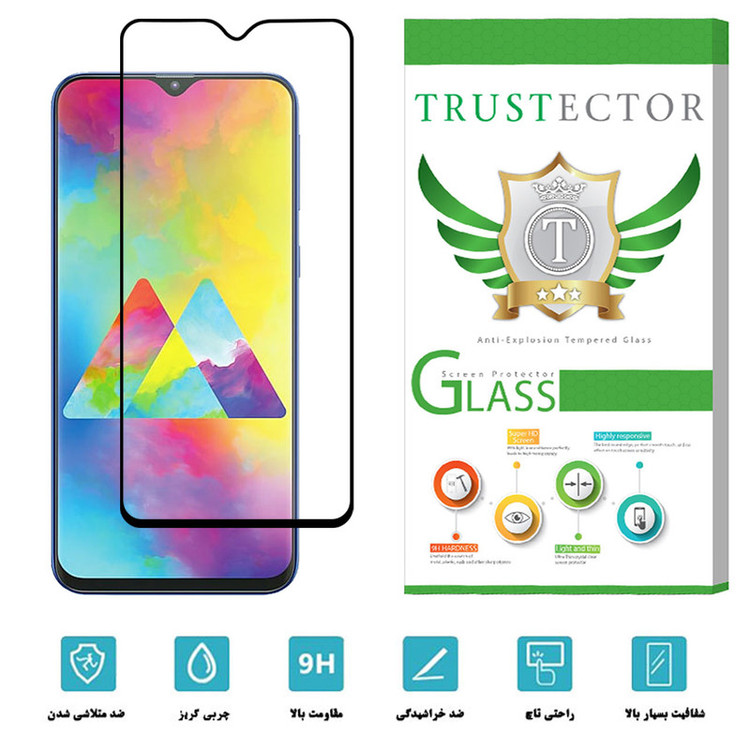 محافظ صفحه نمایش سرامیکی تراستکتور مدل CMA-T مناسب برای گوشی موبایل سامسونگ Galaxy M20