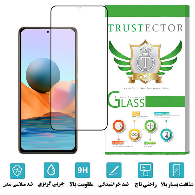 محافظ صفحه نمایش سرامیکی مات تراستکتور مدل MCERAMT مناسب برای گوشی موبایل شیائومی Redmi Note 11 Pro 4G