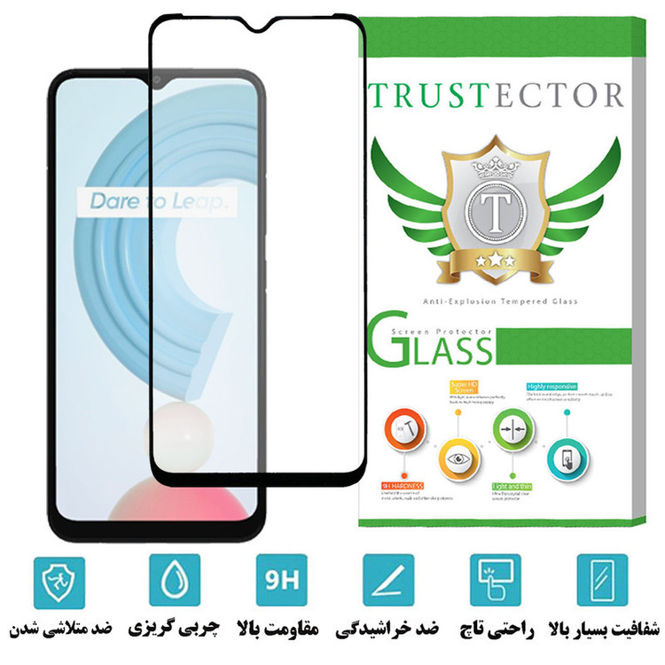 محافظ صفحه نمایش سرامیکی مات تراستکتور مدل MCERAMT مناسب برای گوشی موبایل ریلمی C21Y