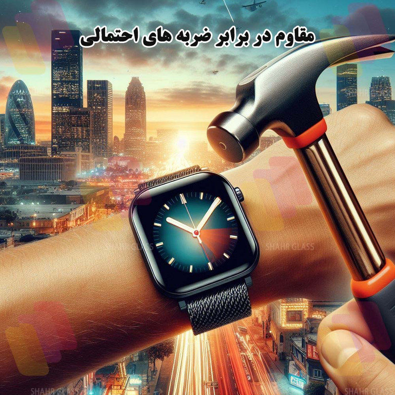 محافظ صفحه نمایش شهر گلس مدل SIMWATCHSH مناسب برای ساعت هوشمند هوآوی Watch S2 42 mm