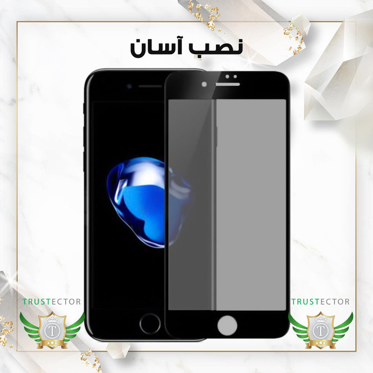 محافظ صفحه نمایش سرامیکی حریم شخصی تراستکتور مدل SLPRICRTR مناسب برای گوشی موبایل اپل iPhone 8 Plus / iPhone 7 Plus / iPhone 6s Plus / iPhone 6 Plus