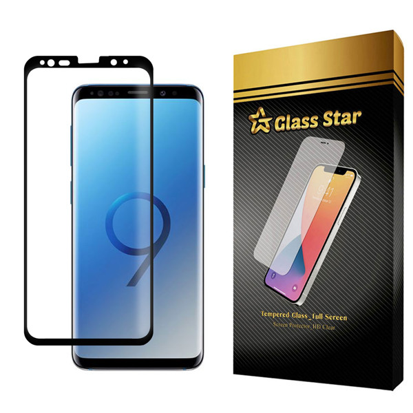 محافظ صفحه نمایش گلس استار مدل EMGA مناسب برای گوشی موبایل سامسونگ Galaxy S9