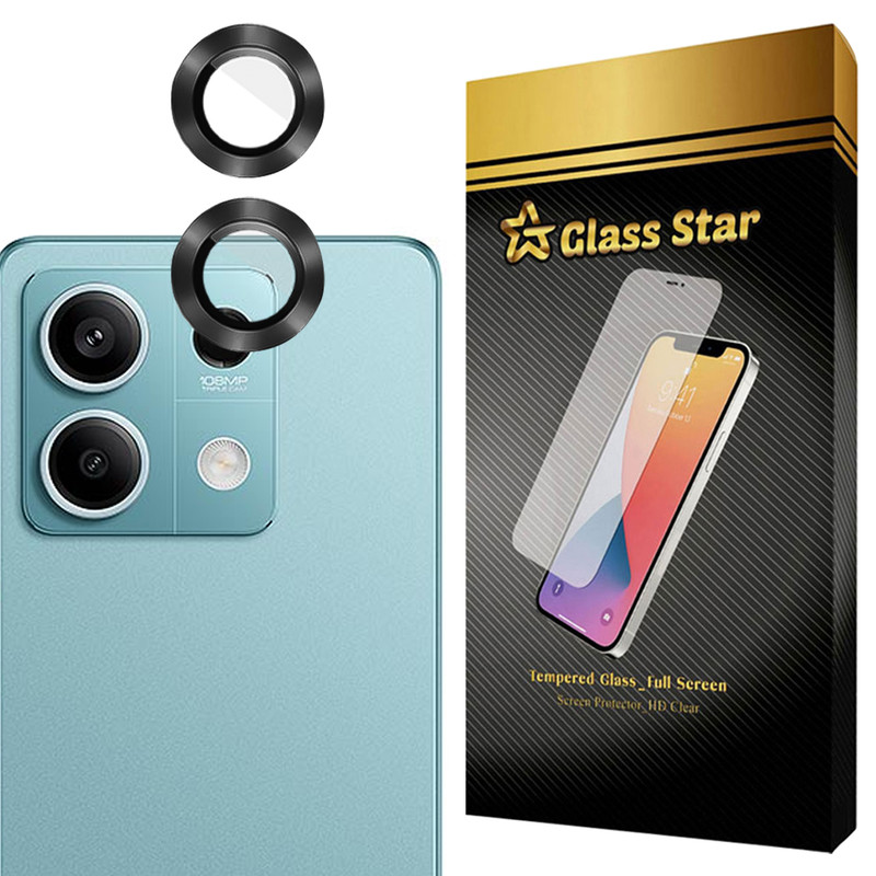 محافظ لنز دوربین فلزی گلس استار مدل GRIN مناسب برای گوشی موبایل شیائومی Redmi Note 13 5G