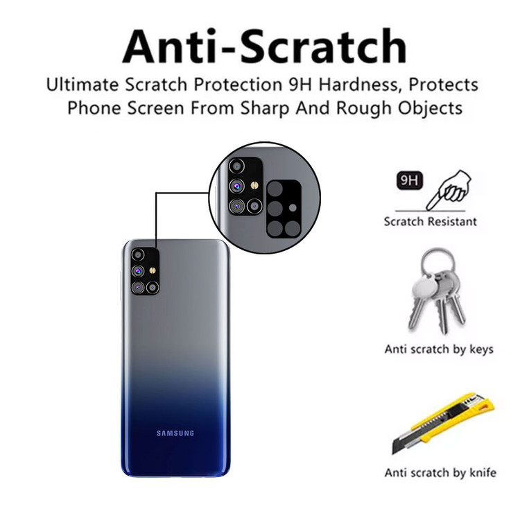 محافظ لنز دوربین گلس استار مدل LFUL مناسب برای گوشی موبایل سامسونگ Galaxy M31s