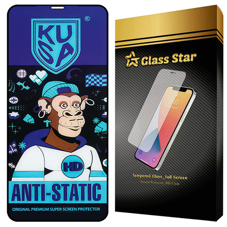 محافظ صفحه نمایش گلس استار مدل KUAG مناسب برای گوشی موبایل اپل iPhone 12 / iPhone 12 Pro