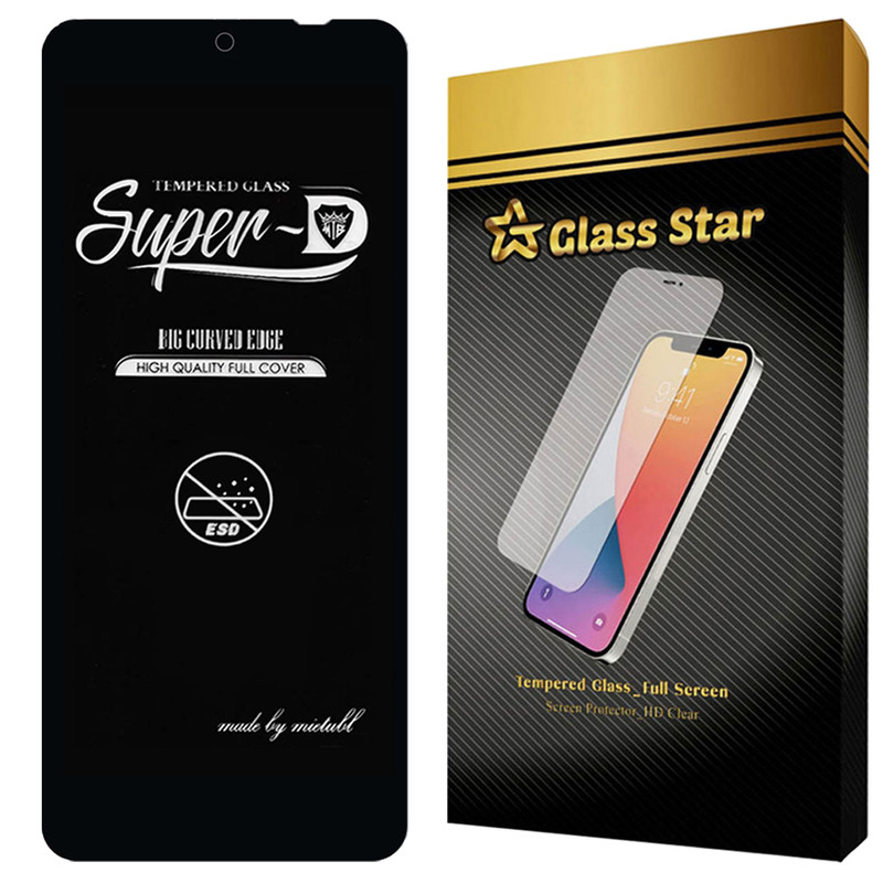 محافظ صفحه نمایش گلس استار مدل SUPRG30 مناسب برای گوشی موبایل شیائومی Redmi 12 4G / Redmi 12 5G / Redmi Note 13R 5G / آنر X7b / تی سی ال 40 NxtPaper / تکنو Spark 10 Pro 4G / اینفینیکس Hot 20s