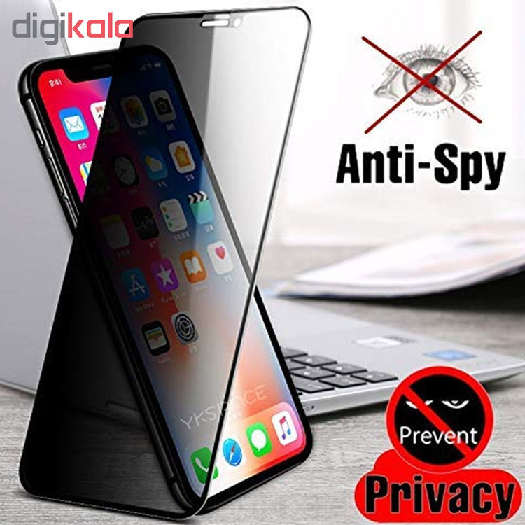 محافظ صفحه نمایش حریم شخصی تراستکتور مدل PSP مناسب برای گوشی موبایل اپل iPhone 11 Pro