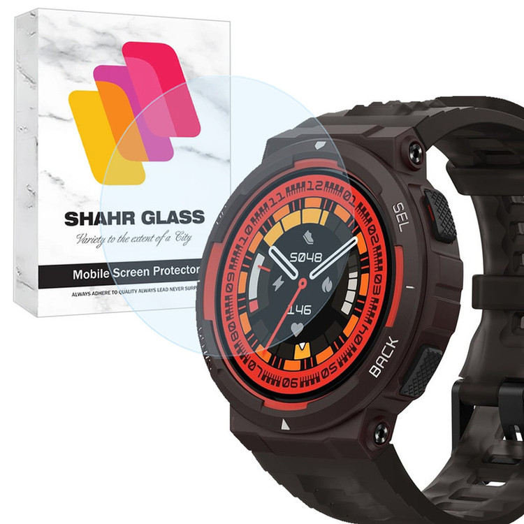 محافظ صفحه نمایش شهر گلس مدل SMWS مناسب برای ساعت هوشمند آمیزفیت active edge