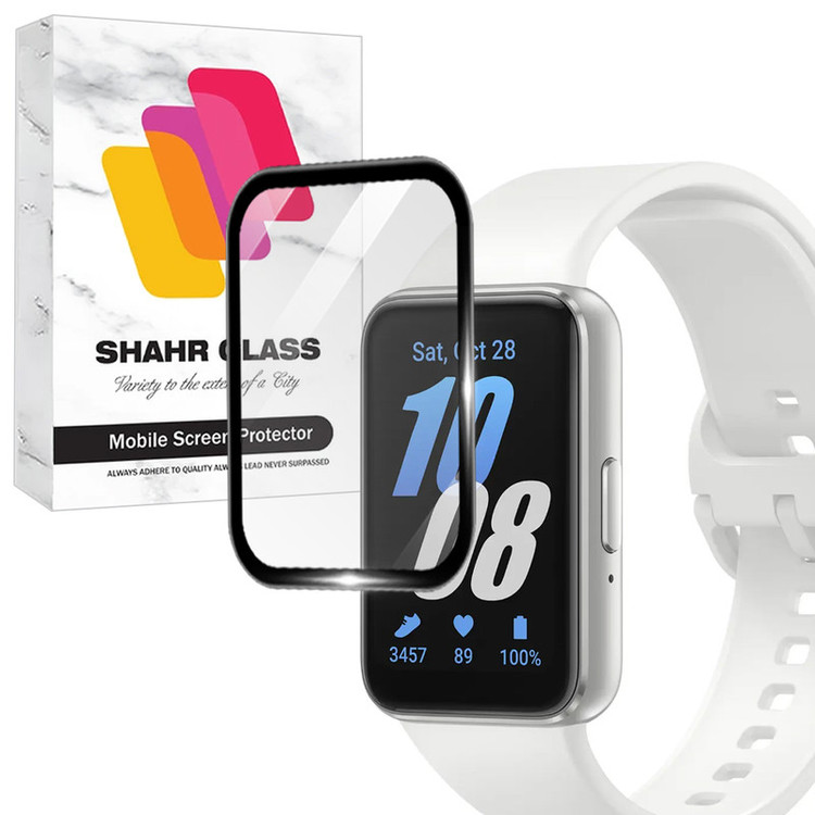 محافظ صفحه نمایش شهر گلس مدل PMBI مناسب برای ساعت هوشمند سامسونگ Galaxy Watch Fit 3