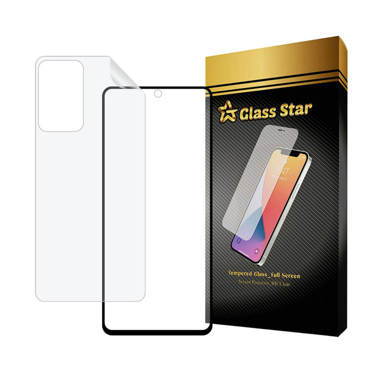 محافظ صفحه نمایش گلس استار مدل MCERAMNANOS مناسب برای گوشی موبایل شیائومی Redmi Note 11 Pro Plus به همراه محافظ پشت گوشی