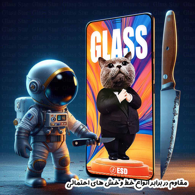 محافظ صفحه نمایش گلس استار مدل SCATG20 مناسب برای گوشی موبایل اپل iPhone 11 Pro Max / iPhone XS Max