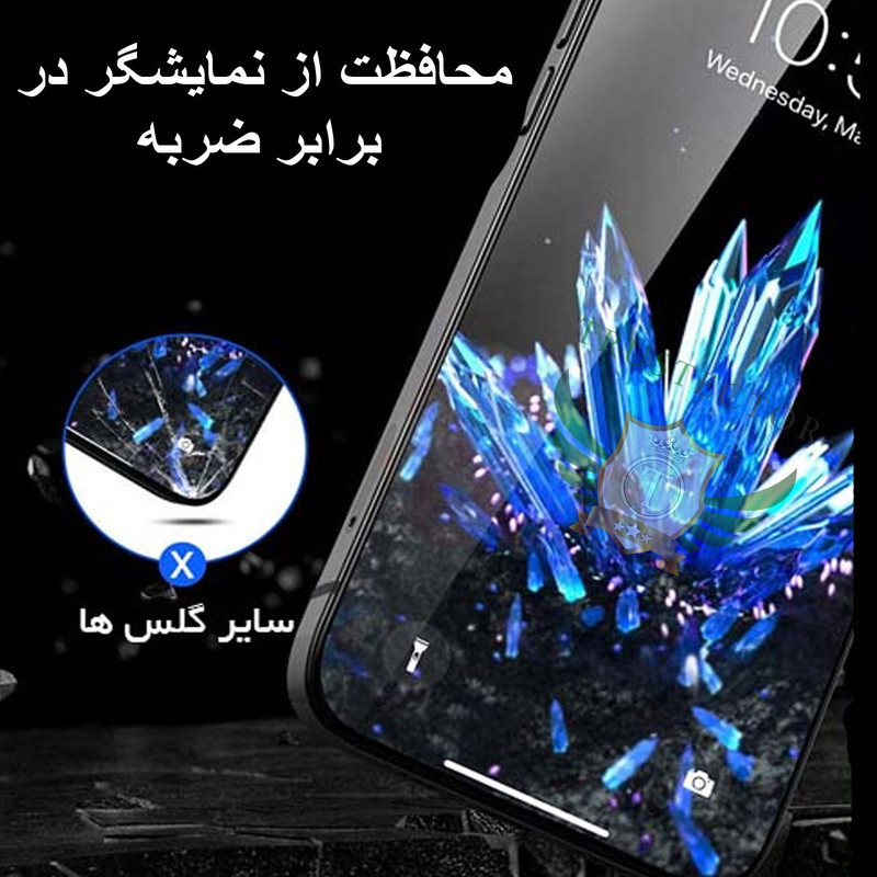 محافظ صفحه نمایش سرامیکی حریم شخصی تراستکتور مدل PRCTA مناسب برای گوشی موبایل سامسونگ Galaxy A51 5G