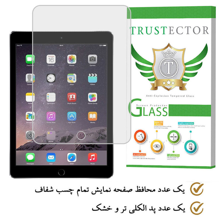 محافظ صفحه نمایش تراستکتور مدل TS2TA مناسب برای تبلت اپل iPad 2 CDMA