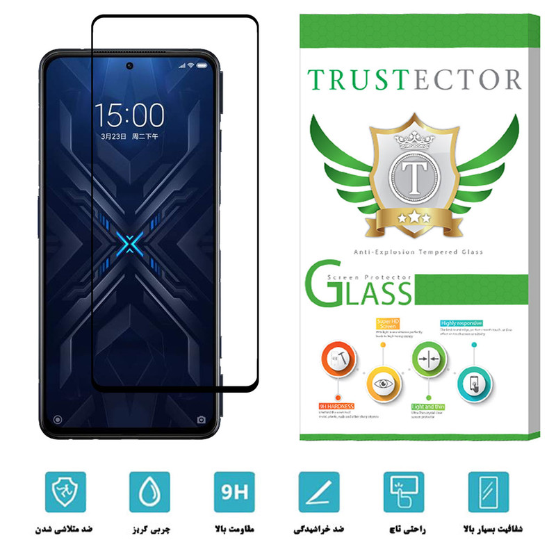 محافظ صفحه نمایش تراستکتور مدل FUL-T مناسب برای گوشی موبایل شیائومی Black Shark 4 Pro
