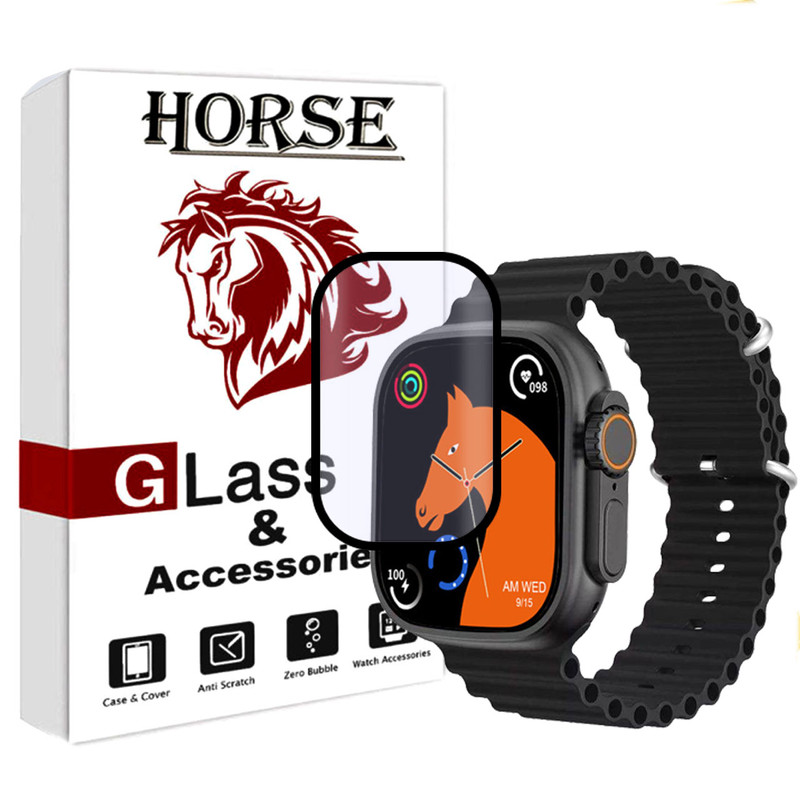 محافظ صفحه نمایش هورس مدل PMMAWH مناسب برای ساعت هوشمند هاینو تکو G9 Ultra Max 49mm