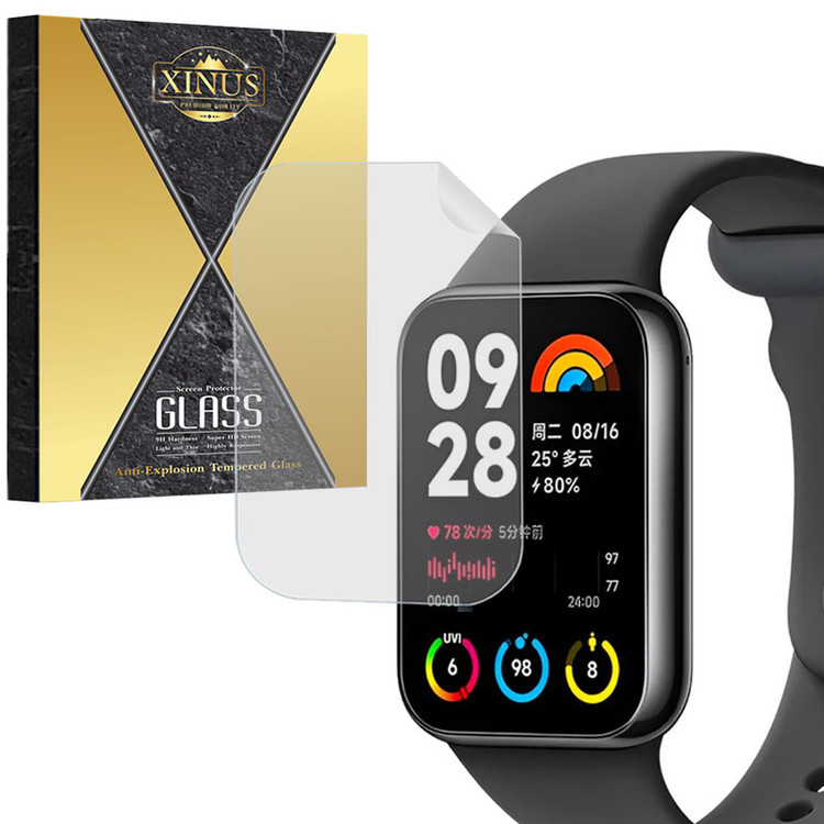 محافظ صفحه نمایش ژینوس مدل NNOX مناسب برای ساعت هوشمند شیائومی Mi band 8 Pro