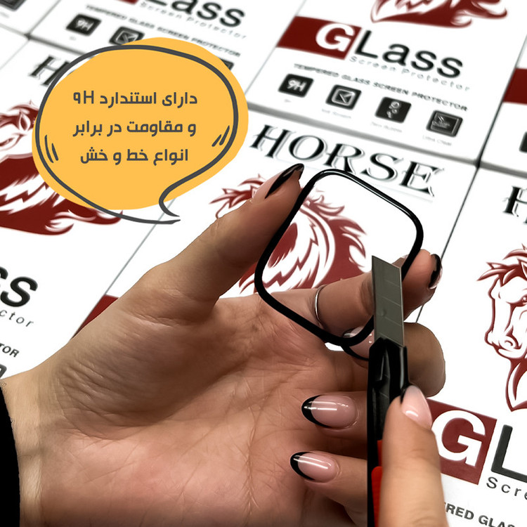 محافظ صفحه نمایش هورس مدل HWPM مناسب برای ساعت هوشمند سامسونگ Galaxy Watch 6 Classic 43mm