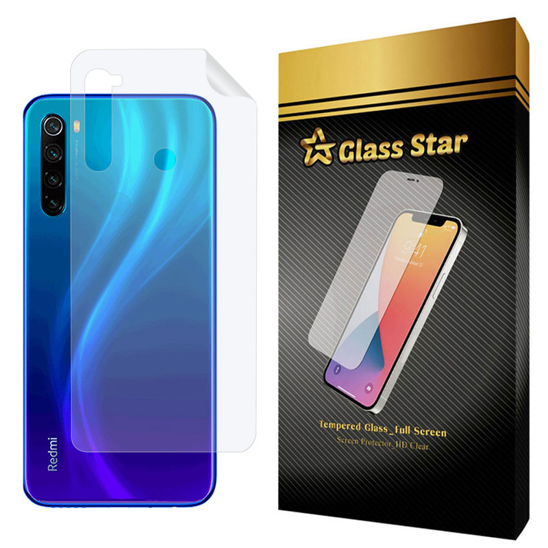 محافظ پشت گوشی نانو گلس استار مدل TPBGA-Glass مناسب برای گوشی موبایل شیائومی Redmi Note 8 2019/2021
