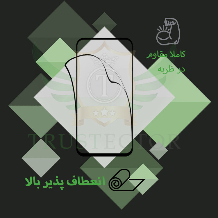 محافظ صفحه نمایش سرامیکی تراستکتور مدل CAT مناسب برای گوشی موبایل شیائومی Poco X3 GT