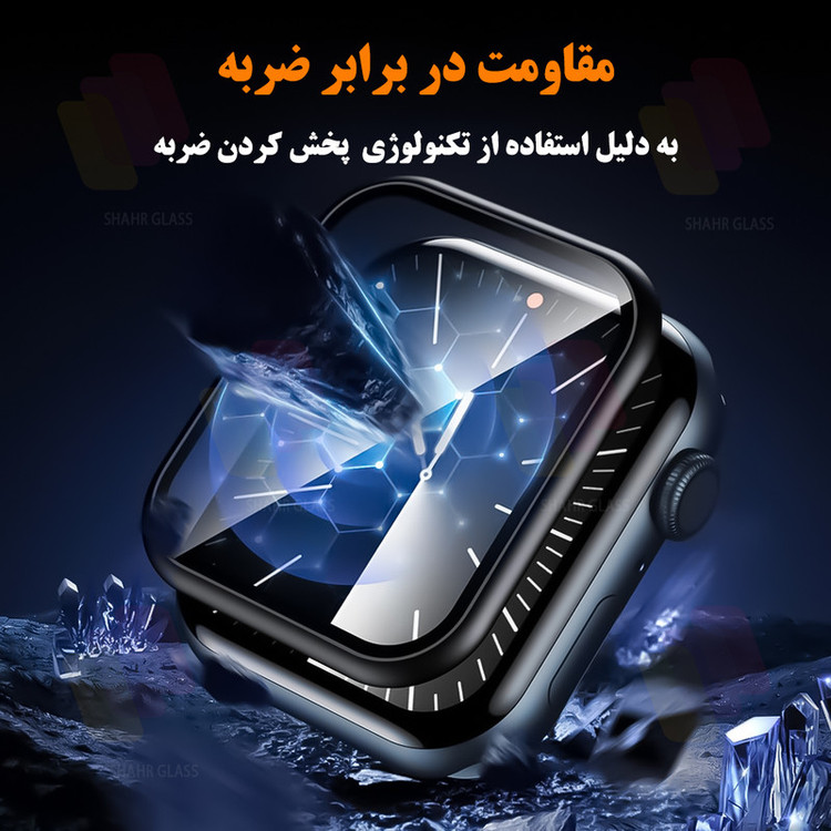 محافظ صفحه نمایش شهر گلس مدل PMMWSH مناسب برای ساعت هوشمند سامسونگ Galaxy Watch Active 2 40 mm