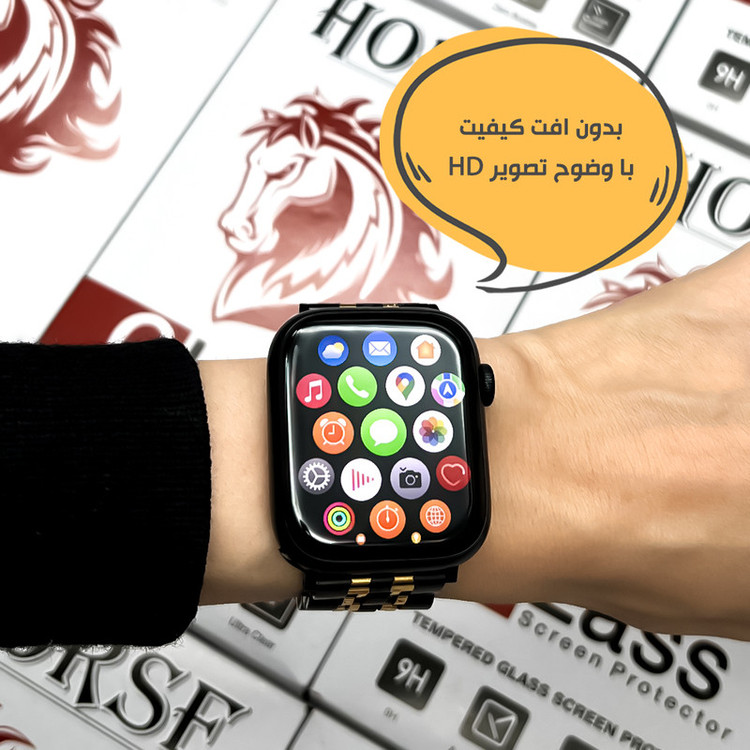 محافظ صفحه نمایش هورس مدل HWPM مناسب برای ساعت هوشمند آمیزفیت Band 7