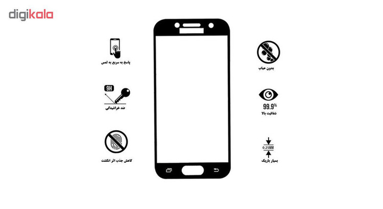 محافظ صفحه نمایش تراستکتور مدل GSS مناسب برای گوشی موبایل سامسونگ Galaxy J5 Pro / J5 2017