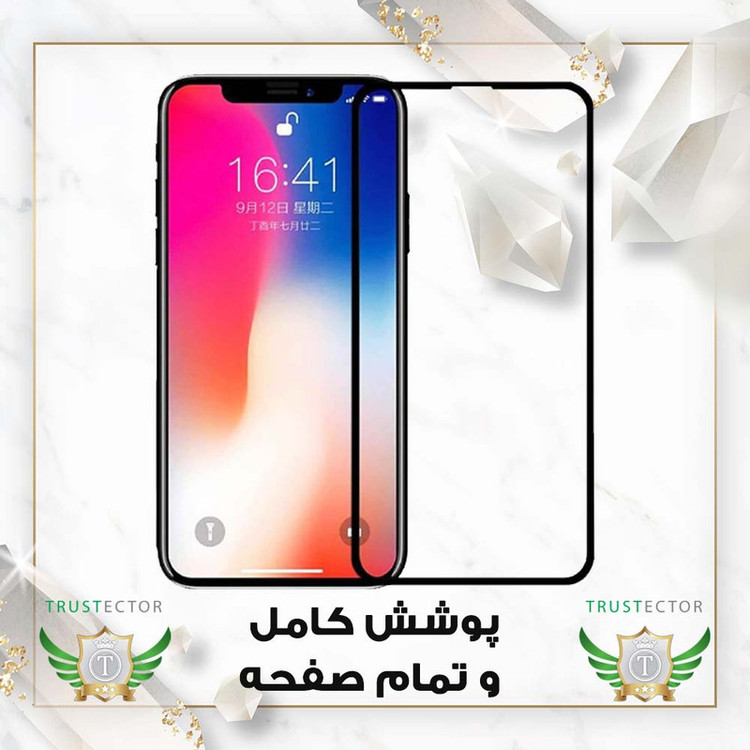 محافظ صفحه نمایش سرامیکی شفاف تراستکتور مدل CERAMICNANOTR مناسب برای گوشی موبایل سامسونگ Galaxy A70 / A70s به همراه محافظ پشت گوشی