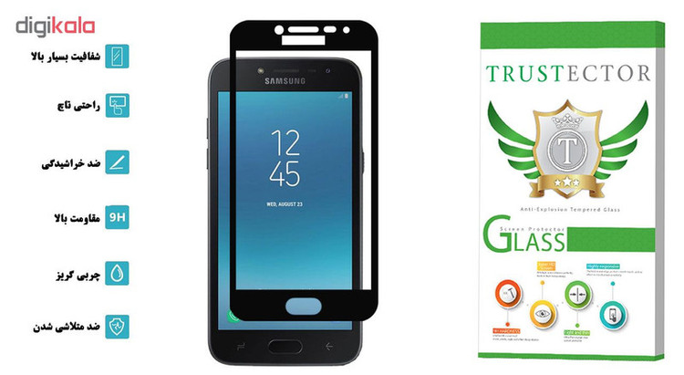 محافظ صفحه نمایش تراستکتور مدل GSS مناسب برای گوشی موبایل سامسونگ Galaxy J2 Pro 2018