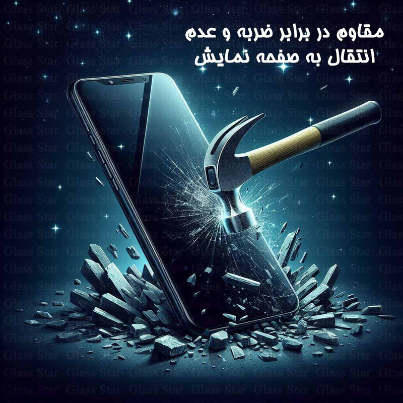محافظ صفحه نمایش حریم شخصی گلس استار مدل FULLPRIVNANOS مناسب برای گوشی موبایل سامسونگ Galaxy A52 / A52 5G / A52s 5G به همراه محافظ پشت گوشی