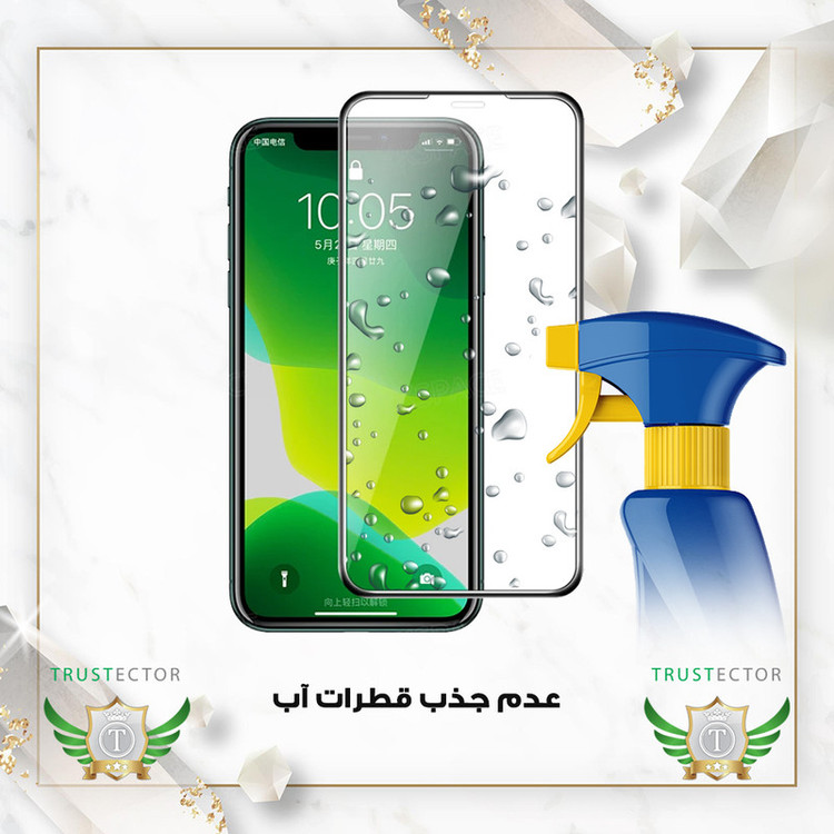 محافظ صفحه نمایش ایربگ تراستکتور مدل AIRNABKTR مناسب برای گوشی موبایل سامسونگ Galaxy A34 5G به همراه محافظ پشت گوشی
