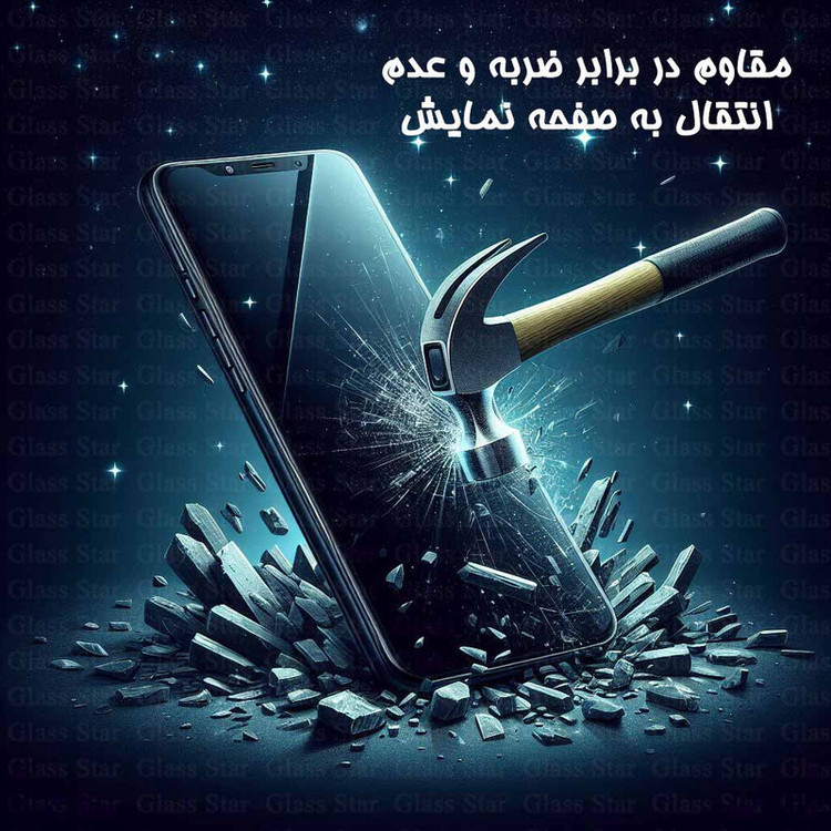 محافظ صفحه نمایش گلس استار مدل AMPG مناسب برای گوشی موبایل اپل iPhone 15