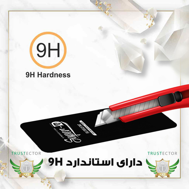 محافظ صفحه نمایش تراستکتور مدل SUNT مناسب برای گوشی موبایل اپل iPhone 15 Pro Max به همراه محافظ پشت گوشی