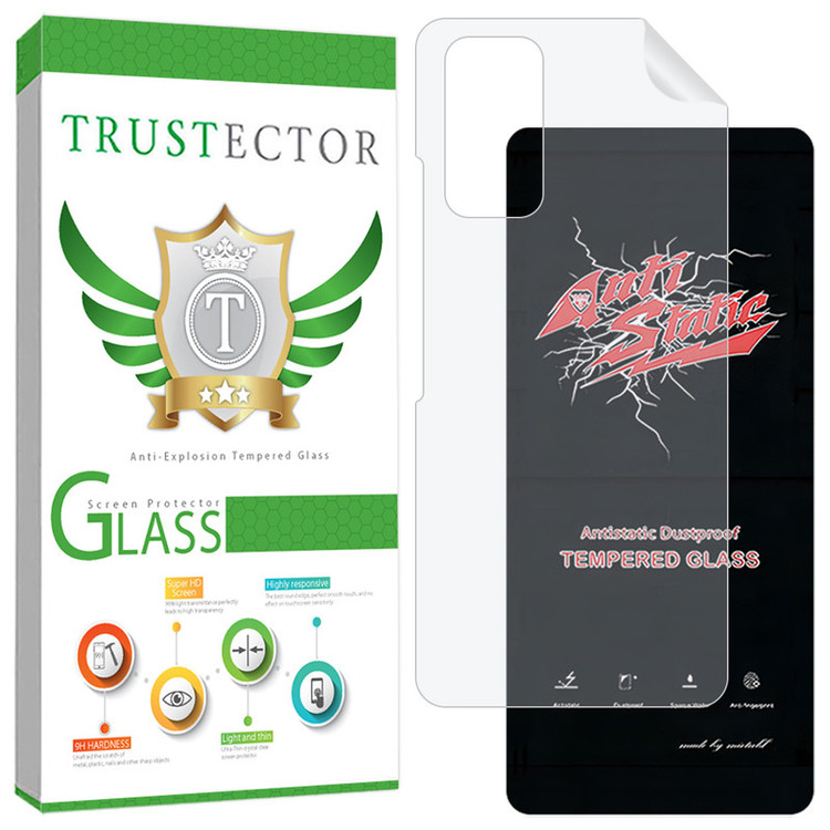 محافظ صفحه نمایش تراستکتور مدل ANNT مناسب برای گوشی موبایل سامسونگ Galaxy S20 FE / Galaxy S20 FE 5G / Galaxy S20 FE 2022 به همراه محافظ پشت گوشی