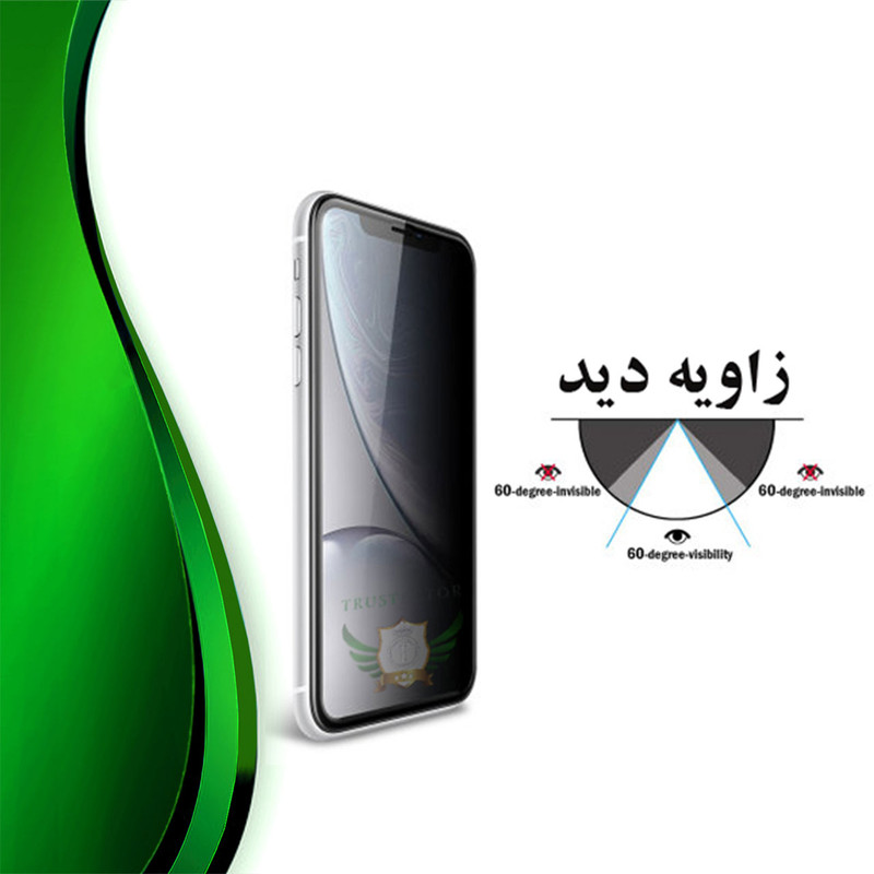 محافظ صفحه نمایش حریم شخصی تراستکتور مدل PFTA مناسب برای گوشی موبایل شیائومی Poco F4