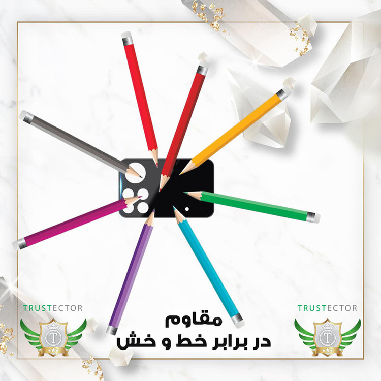 محافظ لنز دوربین تراستکتور مدل LFUT20 مناسب برای گوشی موبایل شیائومی Poco X4 Pro 5G