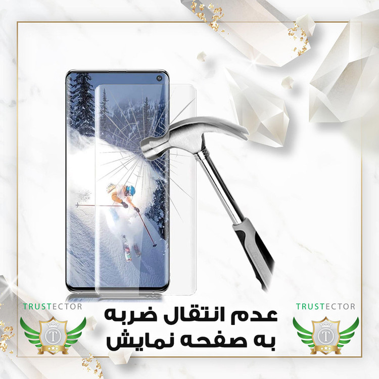 محافظ صفحه نمایش تراستکتور مدل UVNANOMTBT مناسب برای گوشی موبایل سامسونگ Galaxy Note 10 Plus 4G / Note 10 Plus 5G به همراه محافظ پشت گوشی