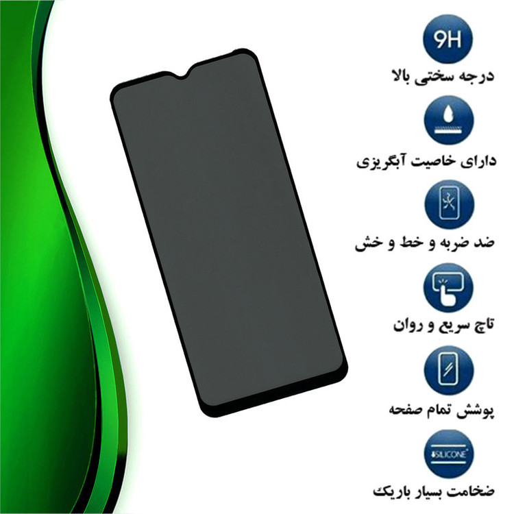 محافظ صفحه نمایش حریم شخصی تراستکتور مدل PFTA مناسب برای گوشی موبایل سامسونگ Galaxy F12