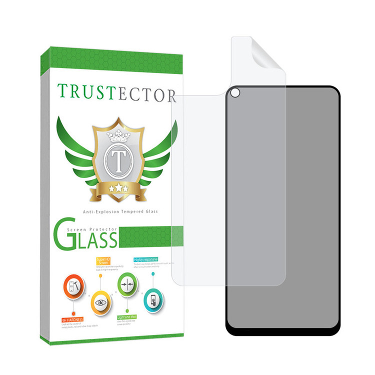 محافظ صفحه نمایش تراستکتور مدل FULLPRIVNANOT مناسب برای گوشی موبایل شیائومی Mi 11 Lite 4G / Mi 11 Lite 5G / Mi 11 Lite 5G NE به همراه محافظ پشت گوشی