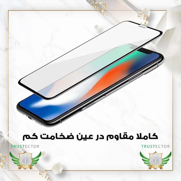 محافظ صفحه نمایش سرامیکی شفاف تراستکتور مدل CERAMICNANOTR مناسب برای گوشی موبایل سامسونگ Galaxy A33 5G به همراه محافظ پشت گوشی هیدروژل