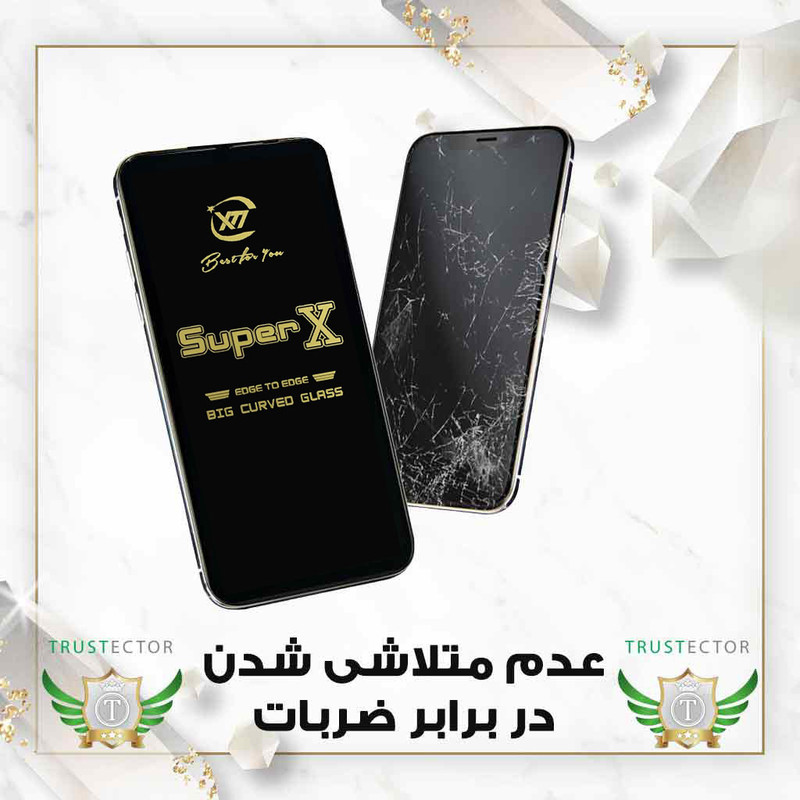 محافظ صفحه نمایش تراستکتور مدل SUPXT20 مناسب برای گوشی موبایل شیائومی Mi CC9