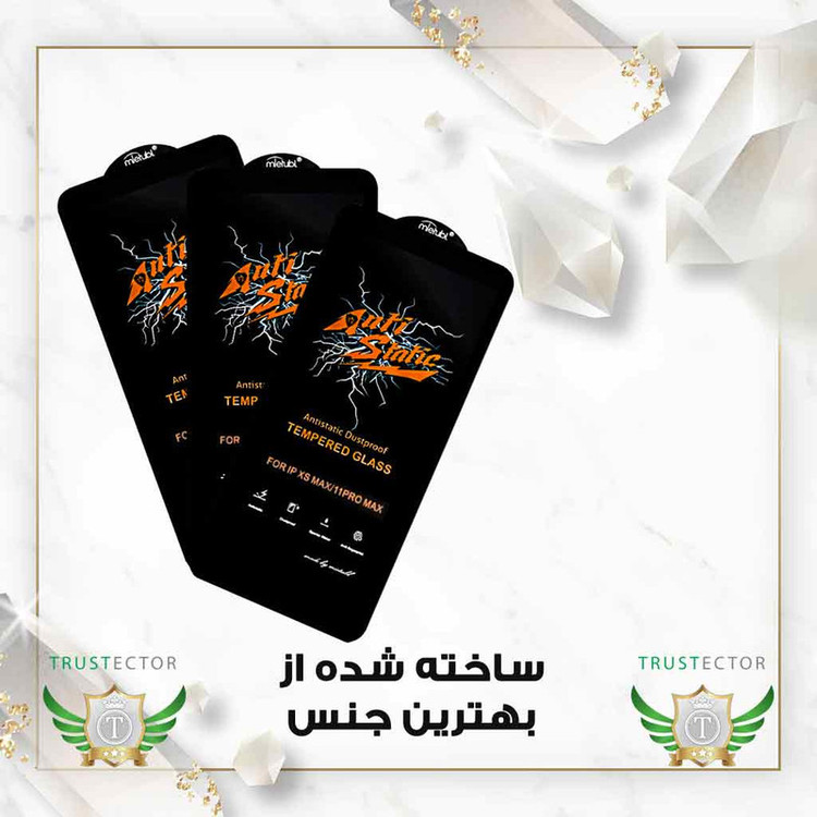 محافظ صفحه نمایش تراستکتور مدل ANTNABKTR مناسب برای گوشی موبایل شیائومی Poco F5 / Redmi Note 12 Turbo به همراه محافظ پشت گوشی