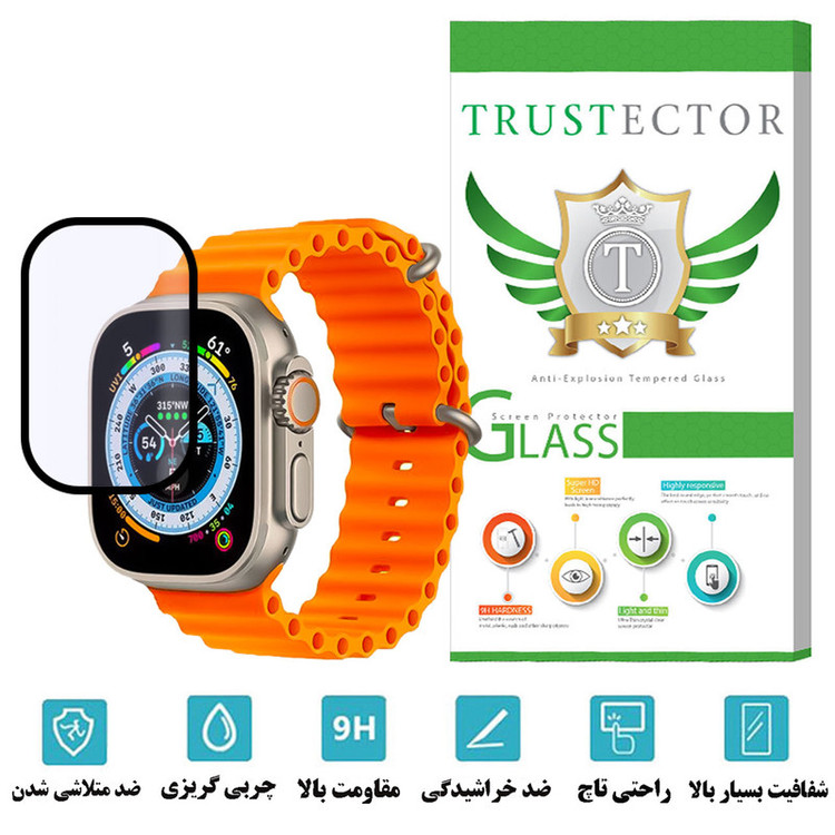 محافظ صفحه نمایش تراستکتور مدل PMMAWT مناسب برای ساعت هوشمند ام جی 88 Ultra 49mm