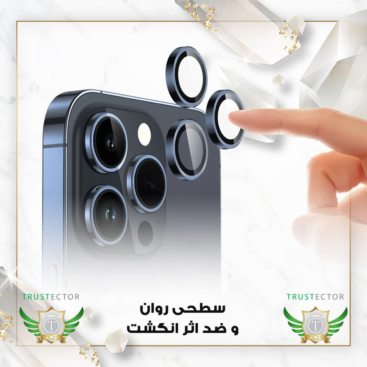 محافظ لنز دوربین تراستکتور مدل RINT20 مناسب برای گوشی موبایل اپل iPhone 17