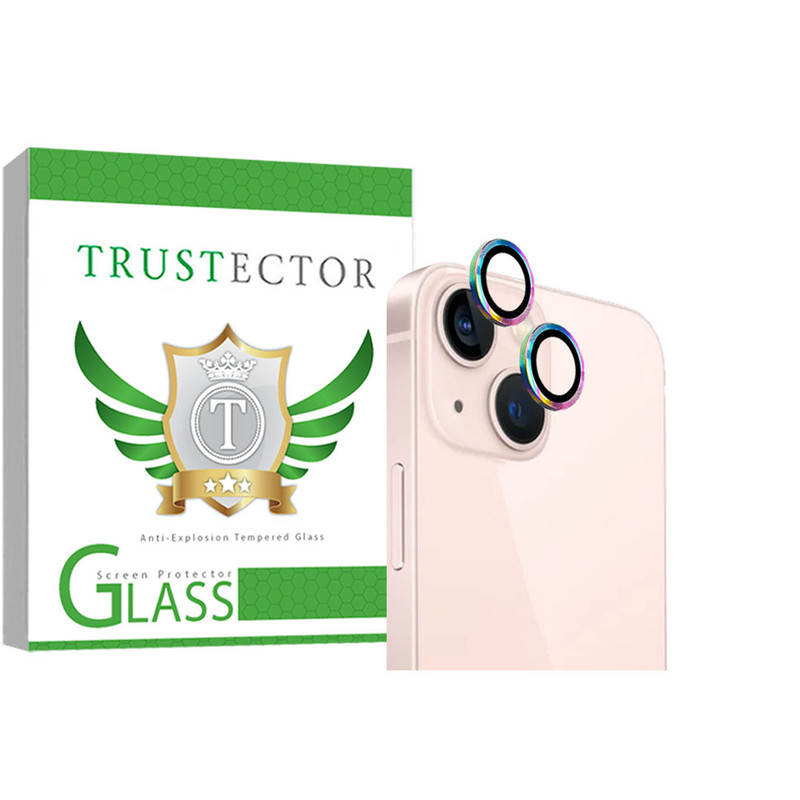 محافظ لنز دوربین تراستکتور مدل RINGTR مناسب برای گوشی موبایل اپل iPhone 13 mini