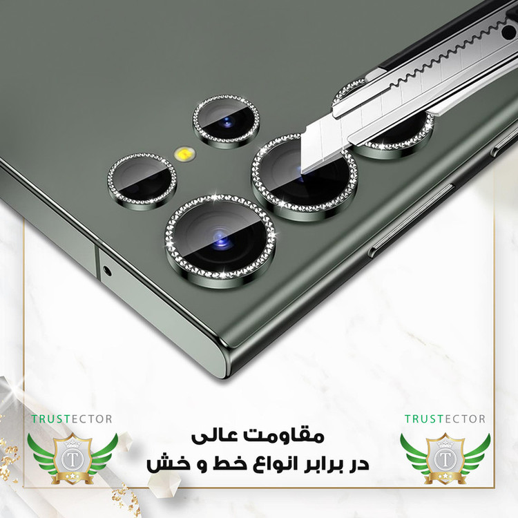 محافظ لنز دوربین تراستکتور مدل NRIT20 مناسب برای گوشی موبایل اپل iPhone 14 Pro